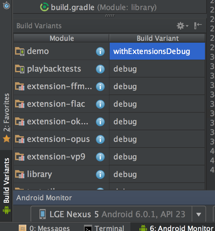 Build VP9 Extension Codec · Introducing the Android NDK with new build